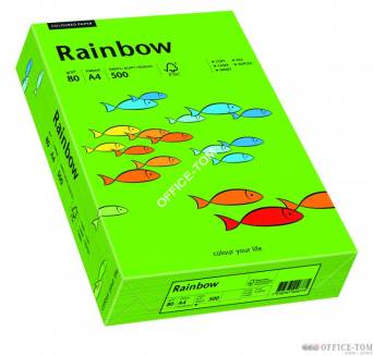 Papier xero kolorowy Rainbow ciemno zielony 78