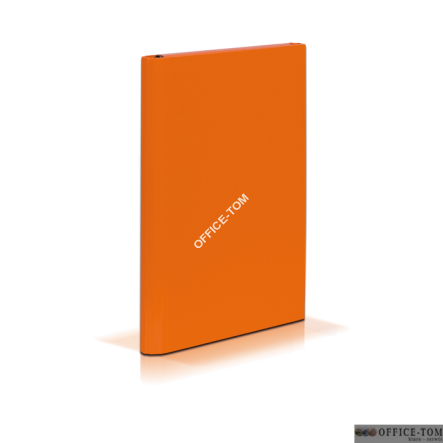 Teczka VAUPE skrzydłowa z rzepem CARIBIC 4cm -pomarańczowa