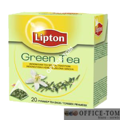 Herbata LIPTON PIRAMID GREEN TEA 20 kartek