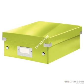 Pudełko z przegródkami Leitz Click & Store, małe Zielone