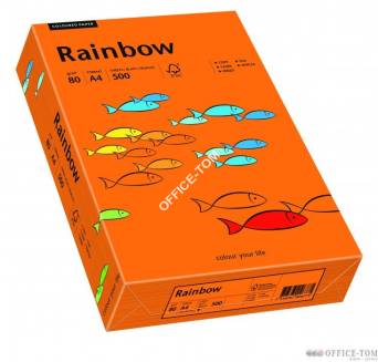 Papier xero kolorowy Rainbow ciemno pomarańczowy 26