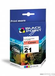 BLACK POINT Wkład do CANON BCI-21 Kolor 15ml