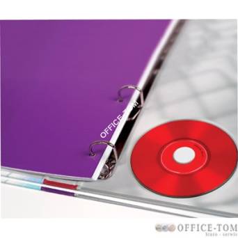 Kółeczka samoprzylepne APLI do przyklejania płyt CD/DVD/DVD do dokumnetów 35szt