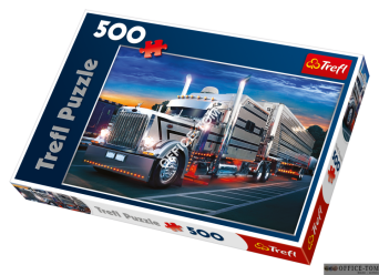 Puzzle Srebrna ciężarówka 500 elementów TREFL 37121