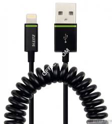 Kabel spiralny Leitz Kolekcja Complete ze złącza Lightning na USB, 1 m