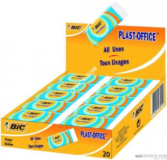 Gumka BIC Plast-Office Pudełko 20