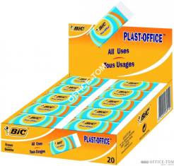 Gumka BIC Plast-Office Pudełko 20