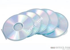 Pudełka CD FELLOWES Round na 1 CD/DVD przezroczyste 5 szt