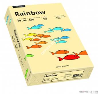Papier xero kolorowy Rainbow kość słoniowa 06