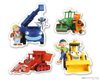 Puzzle Bob Budowniczy - Baby Puzzle 8 elementów TREFL 36021