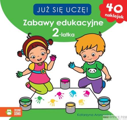 Książka nowe, rozwijające serię dla 2-latka Zielona Sowa