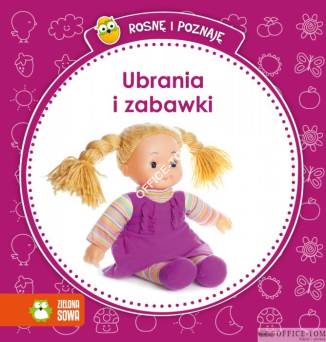 Książka Ubrania i zabawki Zielona Sowa