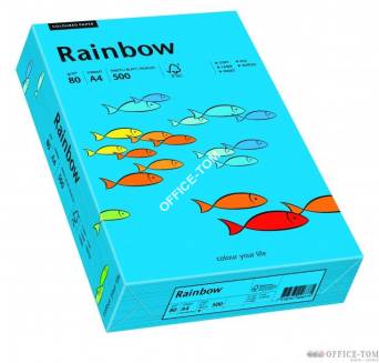 Papier xero kolorowy Rainbow ciemno niebieski 88