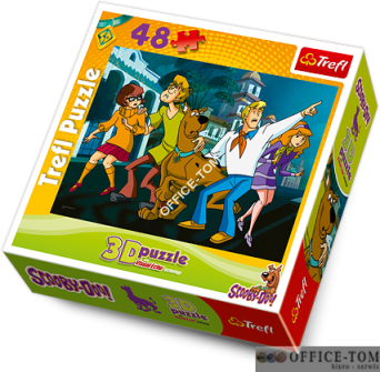 Puzzle Scooby-Doo Tam jest! - Puzzle 3D 48 elementów TREFL 35732