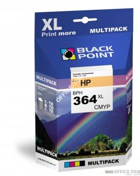 BLACK POINT Wkład do HEWLETT-PACKARD HP 364XLCMYP MULTIPACK (CMYK) ml