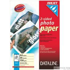 Dwustronny papier fotograficzny do drukarek atram., 150 g/m2 ESSELTE DATALINE