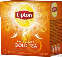 Herbata Lipton Piramidka Gold Tea (20 saszetek)