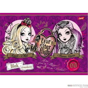 Blok rysunkowy A4, 20k. EVER AFTER HIGH