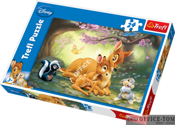 Puzzle Najlepiej z mamą Bambi-Puzzle Maxi 24 elementy TREFL 14096