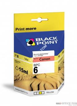 BLACK POINT Wkład do CANON BCI-6Y Yellow 15ml