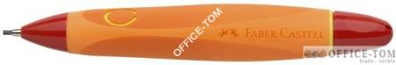 Ołówek 1.4 mm Pomarańcz przezroczysta obudowa FABER-CASTELL