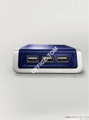 Ładowarka Leitz Style na 3 porty USB niebieska