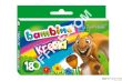 Kredki BAMBINO  18-kol.   w pud.kart. St.Majewski - 7