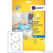 Etykiety AVERY ZWECKFORM na płyty CD A4, 25 ark./op., ?117 mm, błyszczące - 2