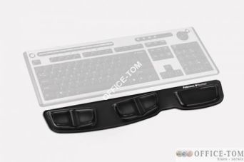 Podkładka przed klawiaturę FELLOWES Health-V CRYSTAL czarna