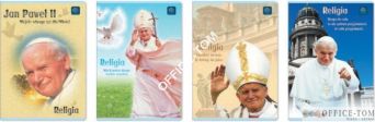 Zeszyt A5 60 kratka  religia Jan Paweł II INTERDRUK
