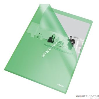 Ofertówki groszkowe A4/115 mic, ESSELTE, zielone (25)