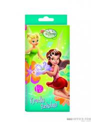 Kredki trójkątne 12 kol. dł. 18 cm w pud.kart. WRÓŻKI  DISNEY St.Majewski