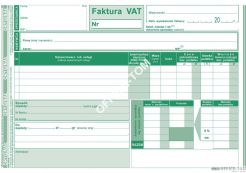 Faktura VAT MICHALCZYK I PROKOP A5 80 kartek