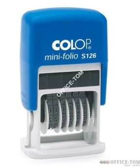 Datownik  MINI S126 pod.czarna COLOP
