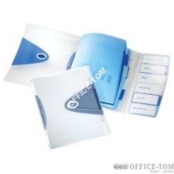 Teczka z 6 przek.ALLURA nieb.