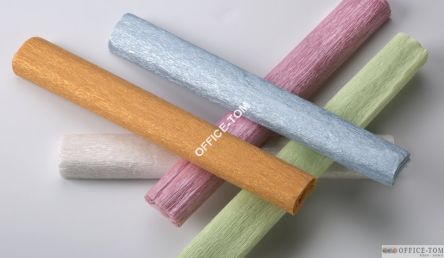 Bibuła marszczona 25x200cm - perłowa, różowy, 5 rolek HA 3640 2520-120 Happy Color