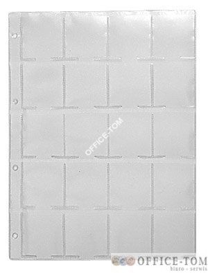 Karta foliowa WARTA 243x300 na holdery, 20 kieszonek