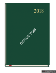 Terminarz A5 firmowy zielony PCV tydzień/2-óch stronach T-206P-Z Michalczyk i Prokop