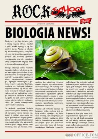 Brulion w twardej oprawie A5, 80k., krata, biologia Unipap