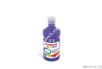 Farba tempera Premium 500ml, fioletowy Happy Color