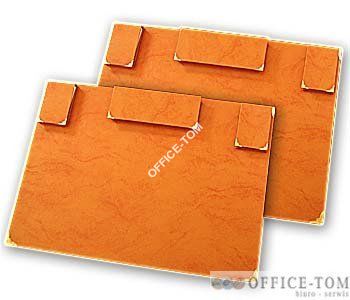 Podkładka na biurko z wyposażeniem, jasny brąz Warta