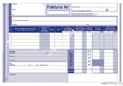 Faktura VAT MICHALCZYK I PROKOP A5 80 kartek