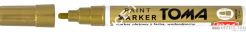 Marker olejowy z farbą, końcówka 2,5mm - złote Toma