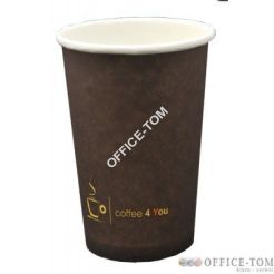 Kubek papierowy 100ml z nadrukiem COFFEE 4 YOU (100)