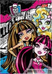 Wkład do segregatora A5 (20k) - 2  MONSTER HIGH UNIPAP