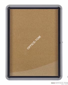 Gablota NOBO zewnętrzna 8 x A4 (692 x 972 x 45 mm), korek