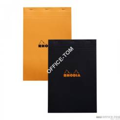 Blok zszywany 21x31,8cm A4+ 80g 80k.linia RHODIA 19600