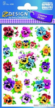 Naklejki AVERY ZWECKFORM Z-Design Creative Kwiaty