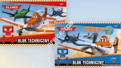 Blok techniczny A4, 10k. PLANES DISNEY