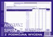 Arkusz spisu z natury MICHALCZYK I PROKOP A4 50 kartek - 2